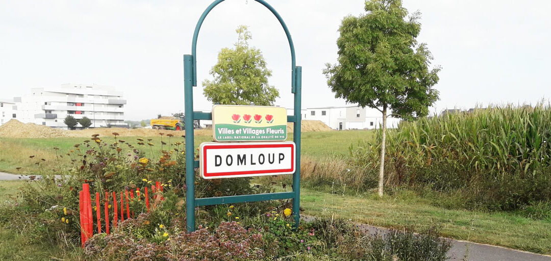 Domloup, transformation du fleurissement