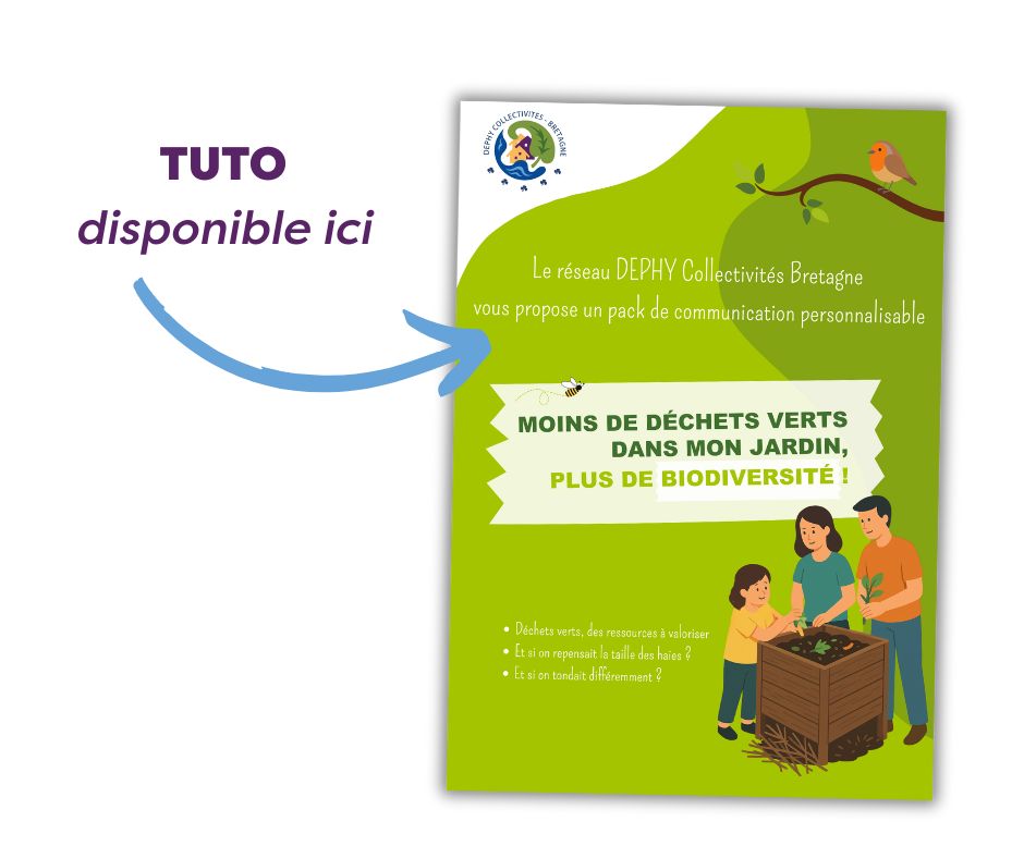 TUTO pack de communication gestion des déchets verts